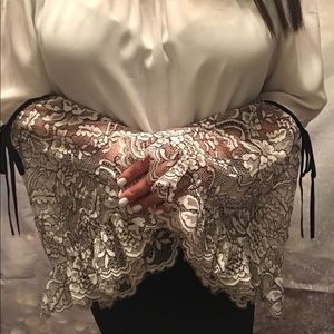 White House Black Market off the shoulder top